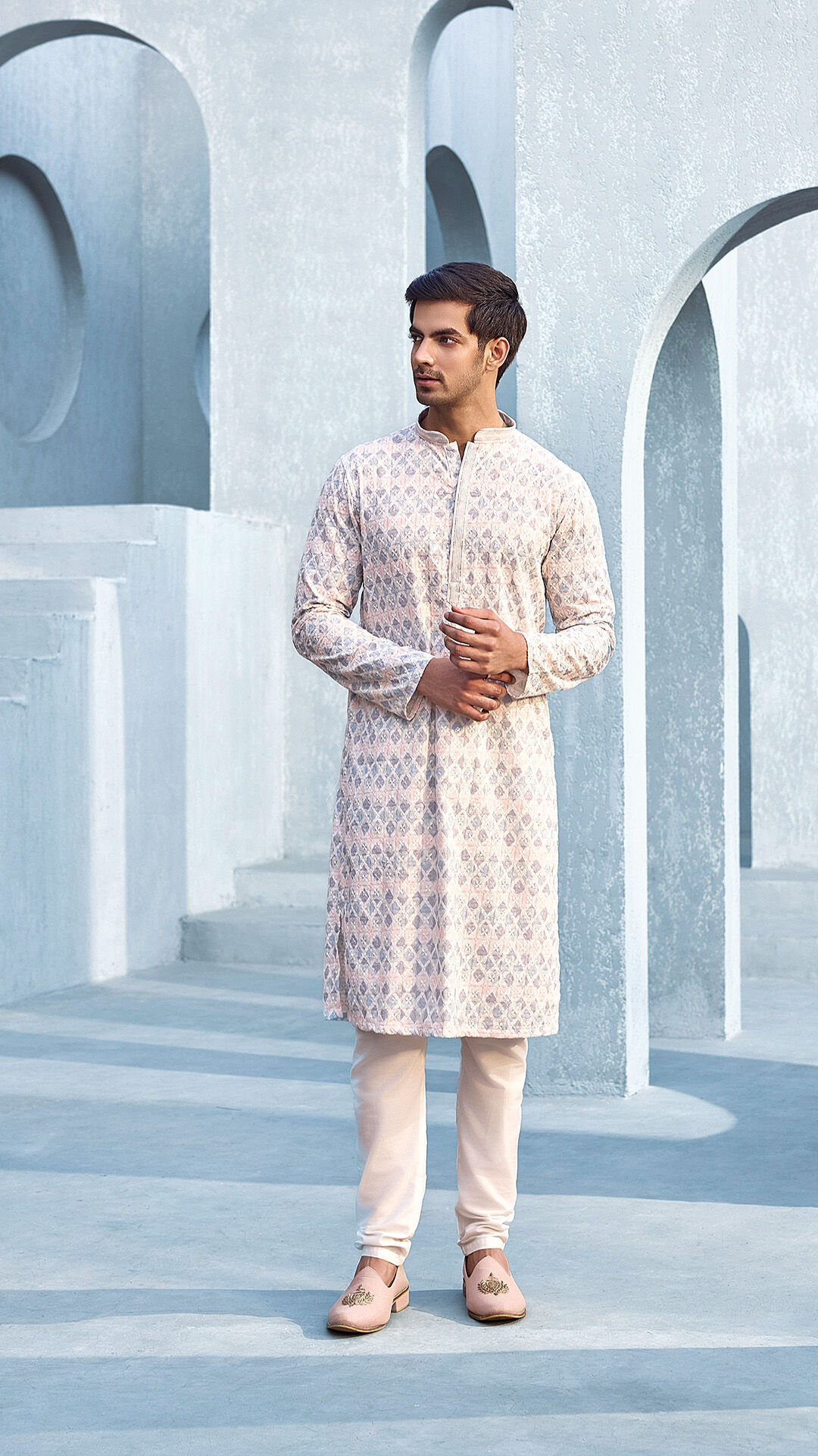 Men wearing traditional kurta pajama